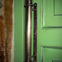 Bronze door puller