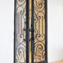 French wrought iron gate